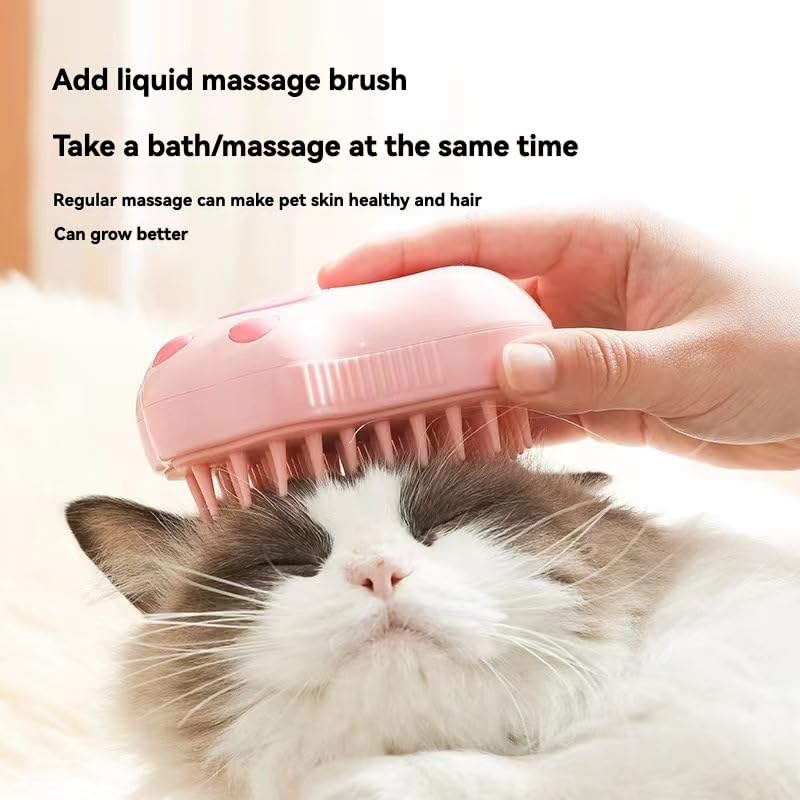 3-in-1 Pet Paw Cleaner & Massage Brush – Gentle Cleaning Tool