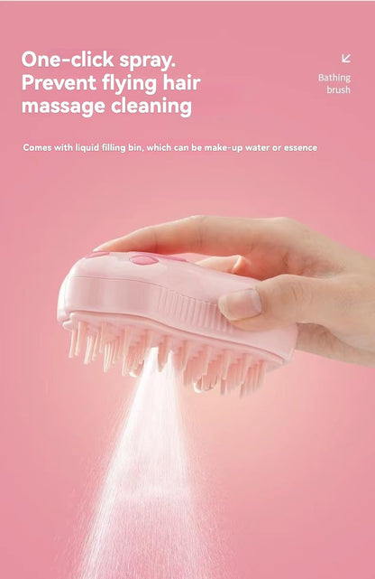 3-in-1 Pet Paw Cleaner & Massage Brush – Gentle Cleaning Tool