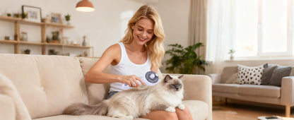 Steam Pet Grooming Brush – Soft Spray Mode