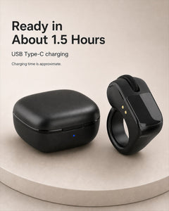 USB Type-C charging in approximately 1.5 hours