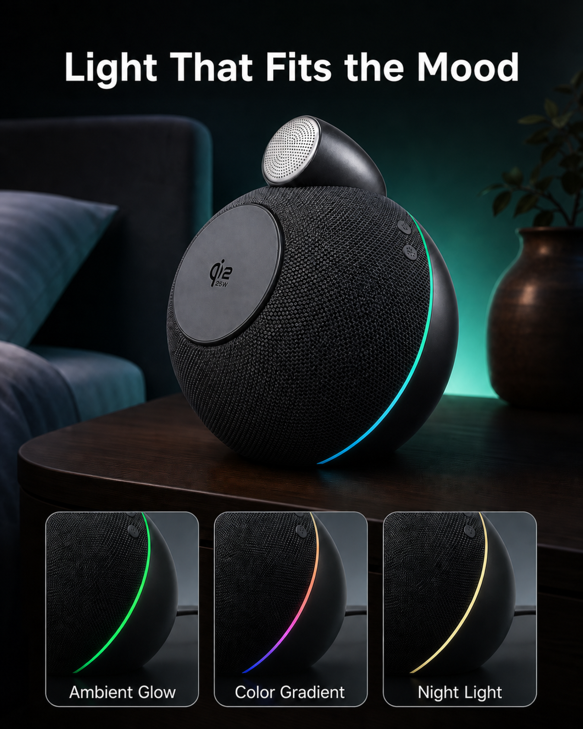 Sellia NK X16 ambient light modes and color gradient