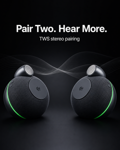 Two Sellia NK X16 speakers paired in TWS stereo mode